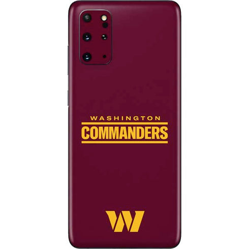 NFL Washington Commanders Performance Series Galaxy S20 Plus Skin